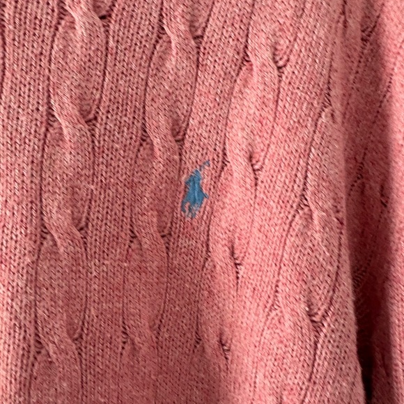 Ralph Lauren Pink Silk Knit Sweater - Picture 2 of 3
